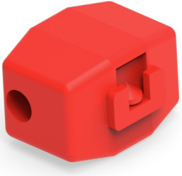 Branch terminalwith insulation, 0.5-0.75 mm², AWG 20 to 18, red, 34.9 mm, 735410