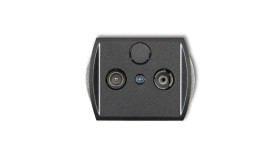 Trend Gniazdo Antenowe Rtv Przelotowe 9Db Grafitowy 11G9p