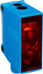 Czujniki fotoelektryczne Tłumienie tła Prostokątny SICK PNP zakres 20 → 1700 mm LED