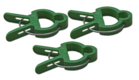 Klipsy do mocowania roślin - 2 rozmiary 20szt. Bradas TYK49.