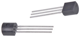 MOSFET Typ P-kanałowy 250 mA TO-92 60 V Rozszerzenie 3-pinowy Otwór przelotowy 1 W Microchip 15 Ω VP2106N3-G