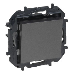 Niloe Step Łącznik jednobiegunowy 10A - kolor stalowy 863401B