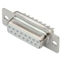 DB15F gniazdo lutowany na przewód D-Sub
