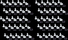 BS08-01029 M6 cage screw set, 50 pcs.