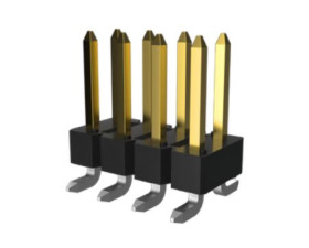 Złącze szpilkowe 20-pinowe Bergstik raster: 2.54 mm Pionowy 2-rzędowe Amphenol Communications Solutions Powierzchnia