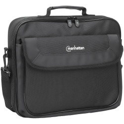 Manhattan 439985 Laptop Bag Cambridge Clamshell Black for 14.1&quot; laptops