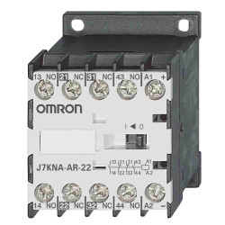 Stycznik 230 VAC Omron styki: 4 10 A 2NO + 2NC J7KNA-AR-22 230
