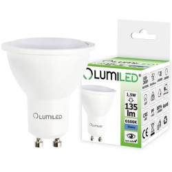 Żarówka LED GU10 1,5W = 15W 135lm 6500K Zimna 120 LUMILED