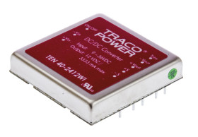 Przetwornica DC-DC, 40W, Uwe 9 → 36 V DC, Uwy 12V dc, Iwy 3.35A, TRACOPOWER