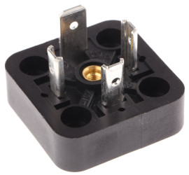 Złącze zaworu elektromagnetycznego A 3P+E 400 V AC/DC Męski LED: Nie Wkręcane Hirschmann