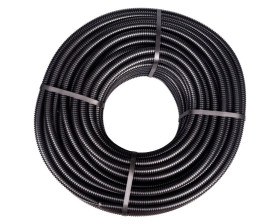 Rura karbowana z pilotem 20mm czarna 750N FK15/20F DX15120R /100m/