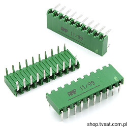 1-216601-0 Connector Horizont 10Pins THT AMP