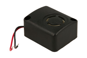 Syrenka; KPS-19; 110 dB; 12V; 130mA; na panel; szczebiot; przewody; 46,5x39x23,5; KEPO; RoHS