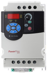 Przekształtnik częstotliwości 2.2 kW 1-fazowy 240 V AC 11 A 400Hz PowerFlex 4M ModBus Silniki AC