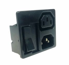 Blok złączy zasilania z wyłącznikiem