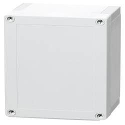 Obudowa uniwersalna Poliwęglan PC 100 mm 180 mm wys. zew. 130 mm Fibox IP67, IP66 IK08 Biały Biały