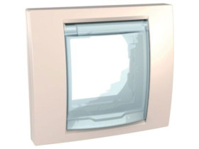 UNICA PLUS Ramka 1 pojedyncza IP44 piaskowy MGU61.002.25 SCHNEIDER ELECTRIC