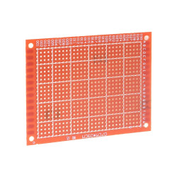 Płytka drukowana uniwersalna 7x9cm jednostronna czerwona PU10