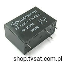 SE-14FR1-12VDC Relay 12VDC 10A THT LIANMENG USED