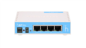 Router Wifi Rb941-2Nd, 2,4Ghz, 4X Rj45 100Mb/S Mikrotik Hap Lite
