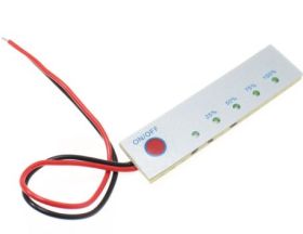 Wskaźnik naładowania akumulatora żelowego 12V