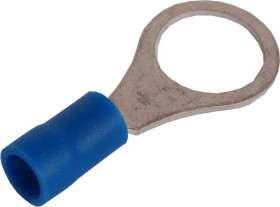 Końcówka kablowa izolowana oczkowa Cu M10 100szt OKB10