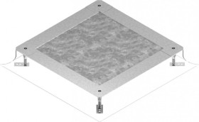 Puszka podłogowa 404mm kwadratowa UDHQ3 70÷130 256314