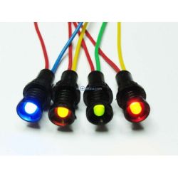 kontrolka LED 5mm 12-24V żółta KLp-5