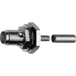 Teleg&#xE4;rtner 100024700 SMA series Connector Socket built-in 50 &#x3A9; 18 GHz