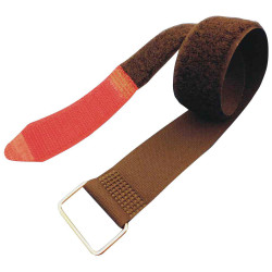 FASTECH F101-25-300M Hook-and-Loop Tape 300x25mm Black/Red 5 Pack