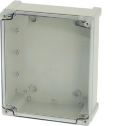 PC enclosure, (L x W x H) 107 x 239 x 289 mm, gray/transparent, IP65, 5824008