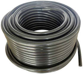 Wąż do sprężonego powietrza TRU COMPONENTS PU6X4 Black TC-12832956 10 bar 100 m