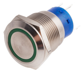 Nasadka przełącznika Zatrzaskowy SPDT średnica wycięcia 19.2mm, montaż panelowy RS PRO