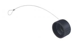 CM 02 SD 20 osłona, (zaślepka, kapa) na wtyki do obudów CM 02 E 20-7 P, CM 02 E 20-27 P, CM 02 E 20-29 P, Hirschmann, 831766100,