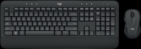 Keyboard/Mouse Set MK545, Wireless, Unifying,black, Advanced, DE, Laser, 1000 dpi