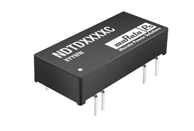 Konwerter DC/DC NDTD, Uwe 36V dc, Uwe 18V, Uwy 15V dc, -15 V dc, Murata Power Solutions 100 mA 3 W -40 °C 85 °C Otwór