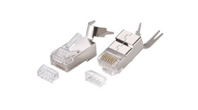 Złącze Ethernet Wtyk Montaż na kablu Cat6 TUK Limited