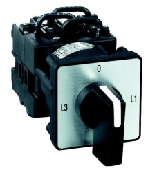 Przeł. piórk. krzywkowy amperomierza, 3 obwody, 90stopni, 12A, mocownie śrubowe K1F003MLH