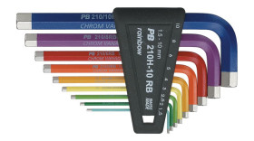 Zestaw kluczy imbusowych Jednostki metryczne PB SWISS TOOLS L 9 szt.