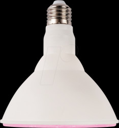 LX100250 E27 Full Spectrum Plant Lamp, 18W, Grow Light, 1200K