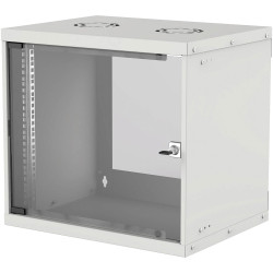 Intellinet 714167 Basic Line 9U 19in wall cabinet grey-white RAL 7035