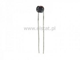 GL5639D Fotorezystor fi 5mm 10M;50-90K(10lx);