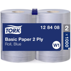Tork 128408 Cleaning Tissue 2-Ply Paper Towels for Easy Wiping