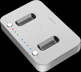 QP0033 Docking station, 2x SATA + NVME, USB 3.1