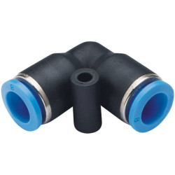 TruComponents 656487 L-piece PV6 Pipe &#xD8;: 6 mm 1pc