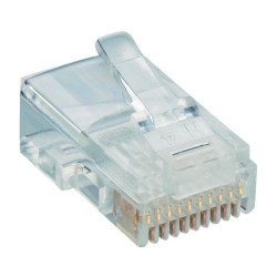 Lumberg P 303 Modular Plug 10p10c RJ50 Plug Piercing Transparent