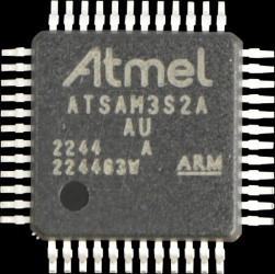 ATSAM3S2AA-AU Microcontroller, Cortex M3, 64MHz, 128KB Flash,32KB RAM,LQFP-48
