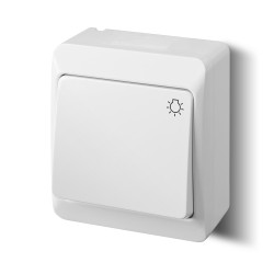 HERMES Łącznik "światło" hermetyczny IP44 ŁNT-1S 0336-02