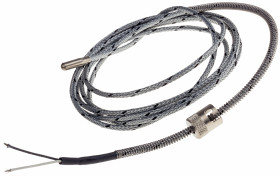 Termopara typ J do +600°C 20mm kabel 2.5m, Stal nierdzewna 316 Zgodność z RoHS