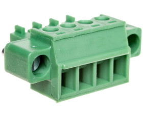 Wtyk śrubowy do płytek drukowanych 4P zielony MC 1,5/ 4-STF-3,81 1827729 /250szt./